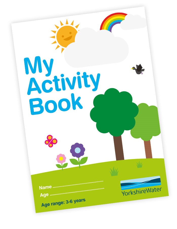 Activity book for 3-6 years